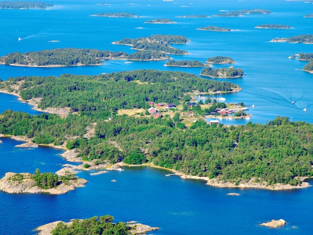 Arhipelag, hiljadu finskih ostrva