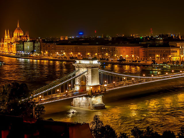 Budimpešta, grad na lepom plavom Dunavu