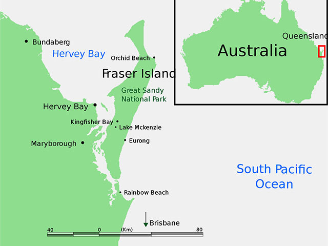 Frejzer, najveće peskovito ostrvo sveta