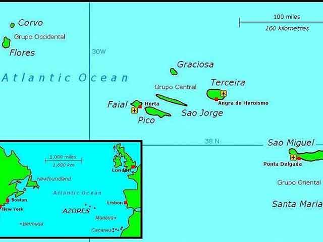 Azorska ostrva, u srcu Atlantika