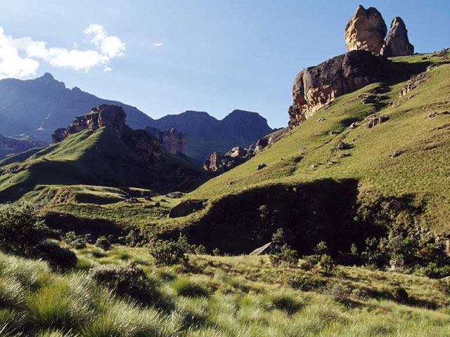 Prelepi planinski plato južne Afrike