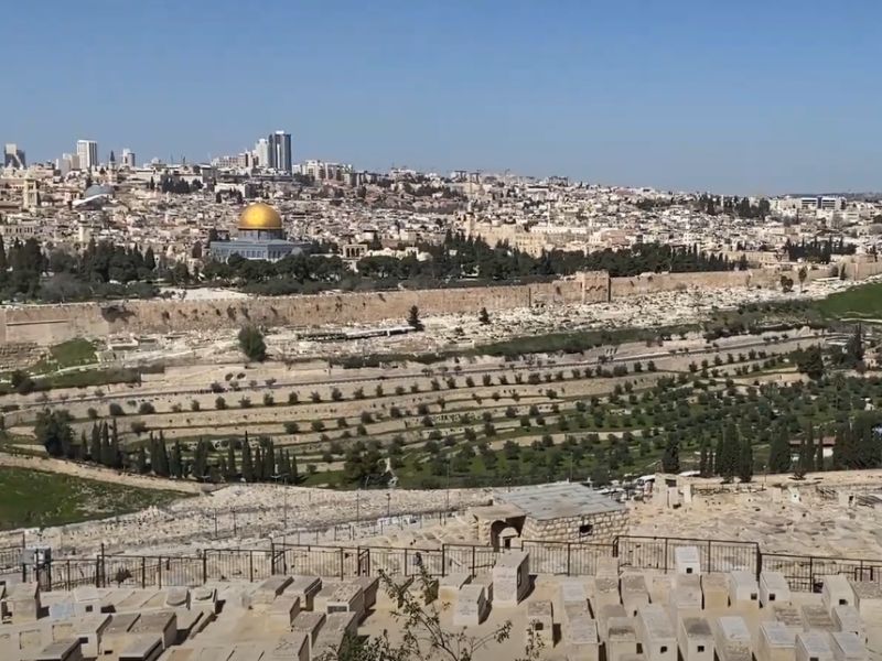 Jerusalim iz ptičije perspektive